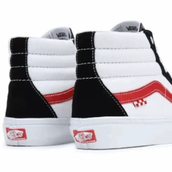 Vans Skate Sk8-Hi Athletic Black/ Red -Wintersport Vans Skate Sk8 Hi Athletic Black Red 4
