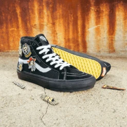 Vans Skate Sk8-Hi Decon Elijah Berle Black/ Black -Wintersport Vans Skate Sk8 Hi Decon Elijah Berle Black Black 8