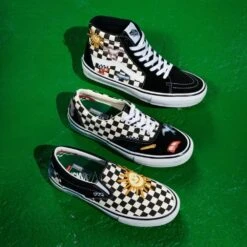 Vans Skate Slip-On Skateistan Checkerboard -Wintersport Vans Skate Slip On Skateistan Checkerboard All Shoes
