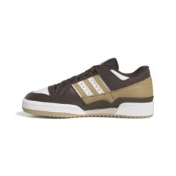 ADIDAS Forum 84 Low ADV Dark Brown / Ecru Tint / Cloud White -Wintersport adidas forum 84 low adv dark brown ecru tint cloud white side