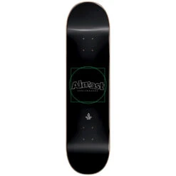 Almost Greener Super Sap R7 Black 8.5" Skateboard Deck