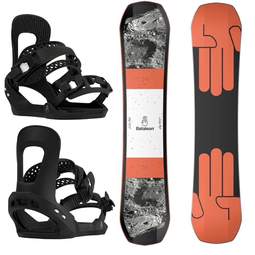 Bataleon Kids Stuntwood 140 2023 Snowboard + Stuntwood Snowboardbindingen 3 Bataleon Kids Stuntwood 140 2023 Snowboard + Stuntwood Snowboardbindingen
