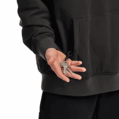 Bataleon Snowproof Hoodie Charcoal -Wintersport bataleon snowproof hoodie 2023 charcoal detail