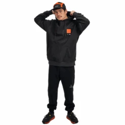 Bataleon Snowproof Hoodie Charcoal -Wintersport bataleon snowproof hoodie 2023 charcoal model