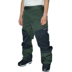 Zip Pants Green