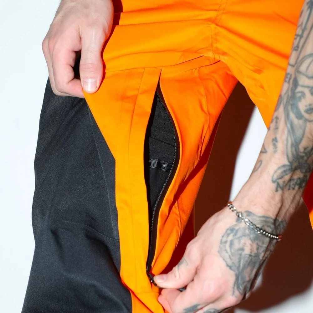 Zip Pants Orange 9 Zip Pants Orange - Afbeelding 7