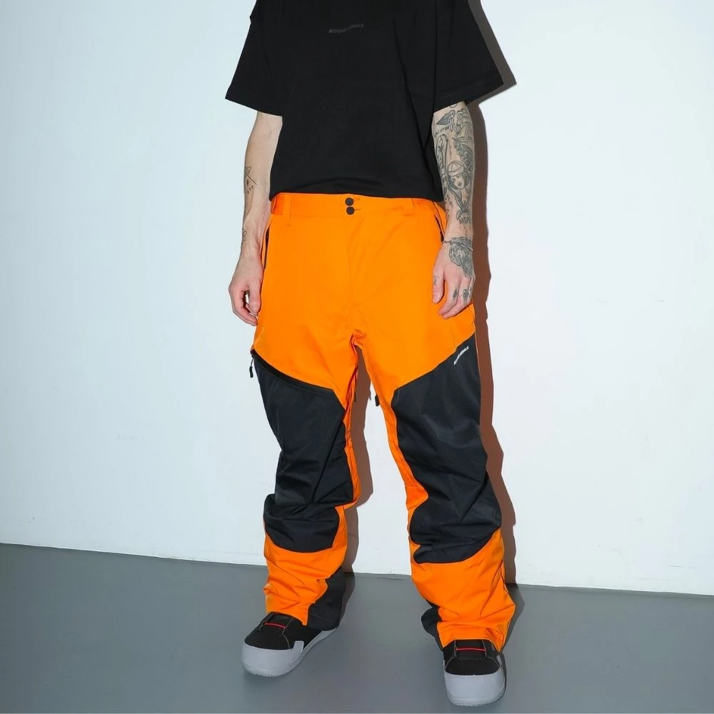Zip Pants Orange 6 Zip Pants Orange - Afbeelding 4