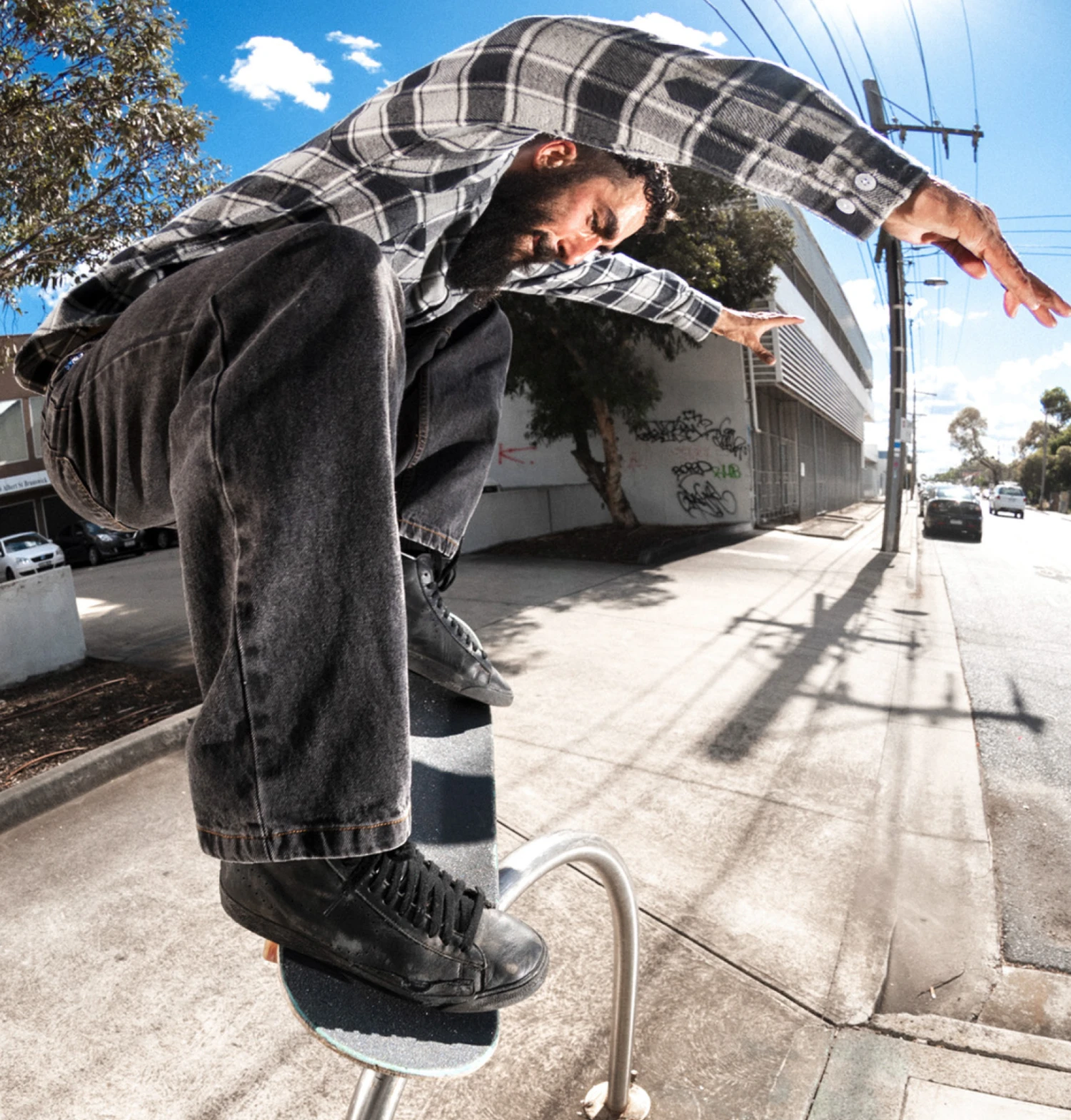 Polar Boserio Double Head Red 8.5" Skateboard Deck 4 Polar Boserio Double Head Red 8.5" Skateboard Deck - Afbeelding 2