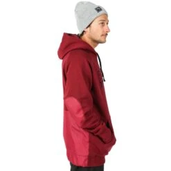 Shredduh Hoodie 2.0 Hallmark Maroon -Wintersport brethren apparel shredduh hoodie 20 hallmark maroon side