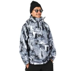 Brethren Apparel Softshell Anorak 2.0 Space Feathers