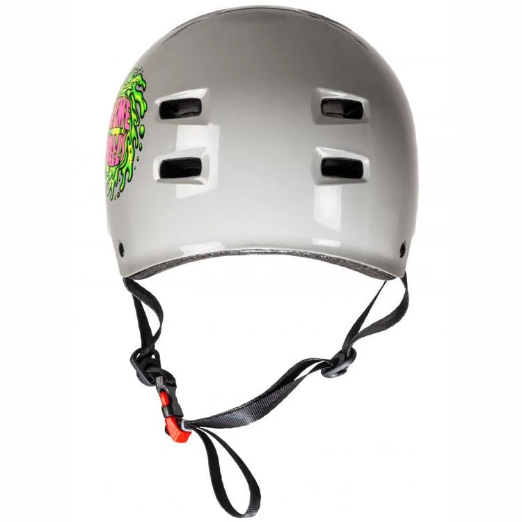Bullet X Santa Cruz Slime Logo Grey Helm 5 Bullet X Santa Cruz Slime Logo Grey Helm - Afbeelding 3