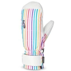 Crab Grab Womens Snuggler Mitt Rainbow Stripes