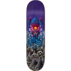 Creature Gravette Caverns Purple 8.375" Skateboard Deck