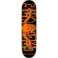 Creature Horns Outline Orange 8.0" Skateboard Deck