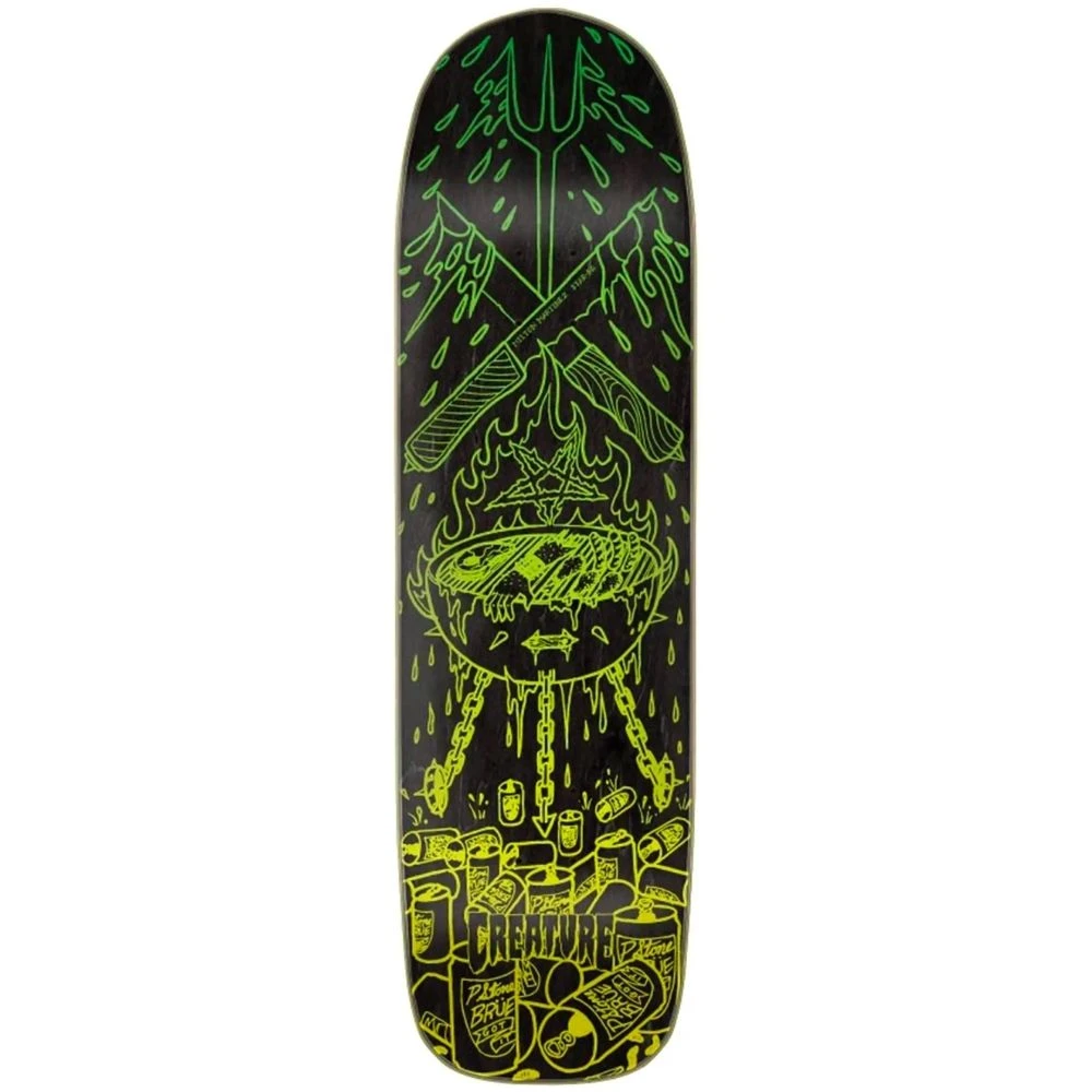 Creature Martinez Stab-BQ Black 8.99" Skateboard Deck 3 Creature Martinez Stab-BQ Black 8.99" Skateboard Deck