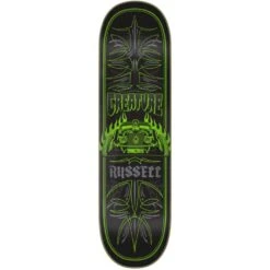 Creature Russell To The Grave VX Black 8.6" Skateboard Deck