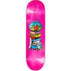 Polar Dane Brady Fish Bowl Pink 7.875" Skateboard Deck