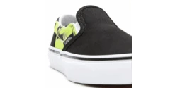 Vans Kids Classic Slip-On Slime Flame Black/White -Wintersport download 45