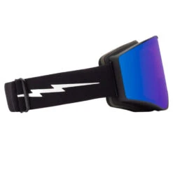 ELECTRIC Kleveland II Matte Black Moss Blue Lens + Yellow Lens -Wintersport electric kleveland ii matte black moss blue lens side