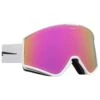 ELECTRIC Kleveland Matte White Pink Chrome Lens -Wintersport electric kleveland matte white pink chrome lens