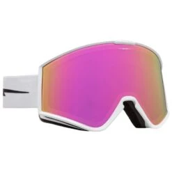 ELECTRIC Kleveland Matte White Pink Chrome Lens