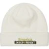 Emerica Indy Bar Beanie White -Wintersport emerica x indy bar beanie white