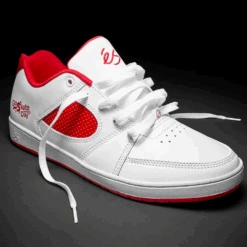 Etnies Accel Slim X Go Skateboarding Day White/Red -Wintersport es accel slim x go skateboarding day whitered lifestyle 1
