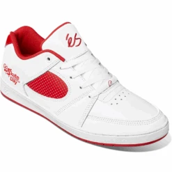 Etnies Accel Slim X Go Skateboarding Day White/Red -Wintersport es accel slim x go skateboarding day whitered side