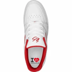Etnies Accel Slim X Go Skateboarding Day White/Red -Wintersport es accel slim x go skateboarding day whitered top