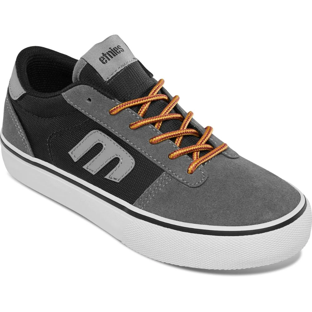 Etnies Kids Calli Vulc Grey/Black 4 Etnies Kids Calli Vulc Grey/Black - Afbeelding 2