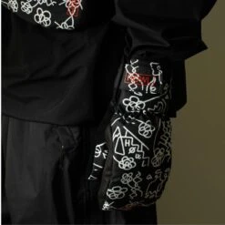Flyweight Mitt Black Flash Art -Wintersport howl gloves flyweight mitt black flash art lifestyle