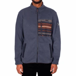 Iriedaily Wonderer Track Jacket Dark Steel