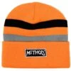 Lines Beanie Orange 1 Lines Beanie Orange -Wintersport method lines beanie orange front