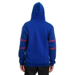 Lines Hoodie Royal Blue -Wintersport method lines hoodie royal blue model back