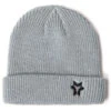 Star Beanie Grey 2 Star Beanie Grey -Wintersport method star beanie grey