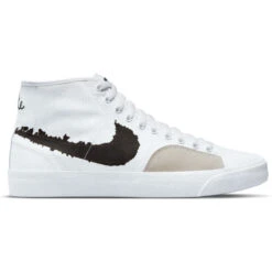 Blazer Court Mid Premium White/White/Black