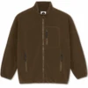 Polar Basic Fleece Jacket Brown 2 Polar Basic Fleece Jacket Brown -Wintersport polar basic fleece jacket brown