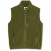 Polar Basic Fleece Vest Army Green