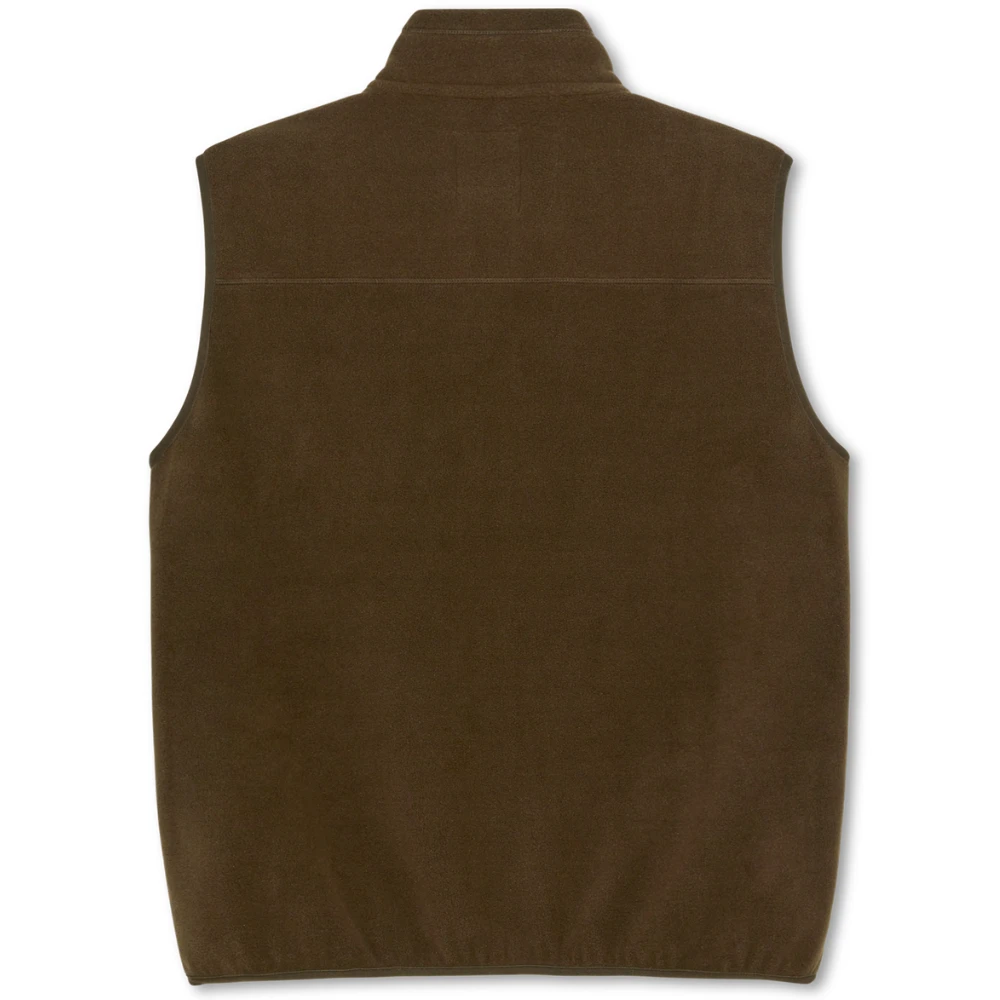 Polar Basic Fleece Vest Brown 4 Polar Basic Fleece Vest Brown - Afbeelding 2