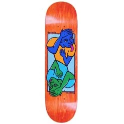 Polar Boserio Double Head Red 8.5" Skateboard Deck