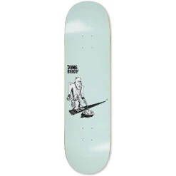 Polar Dane Brady Mopping Green 8.375" Skateboard Deck