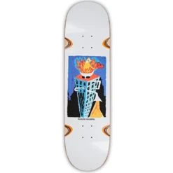 Polar Halberg Burning Sink White 8.75" Skateboard Deck