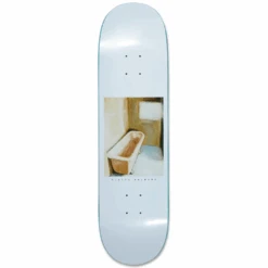Polar Hjalte Halberg Bathtub White 8.25" Skateboard Deck