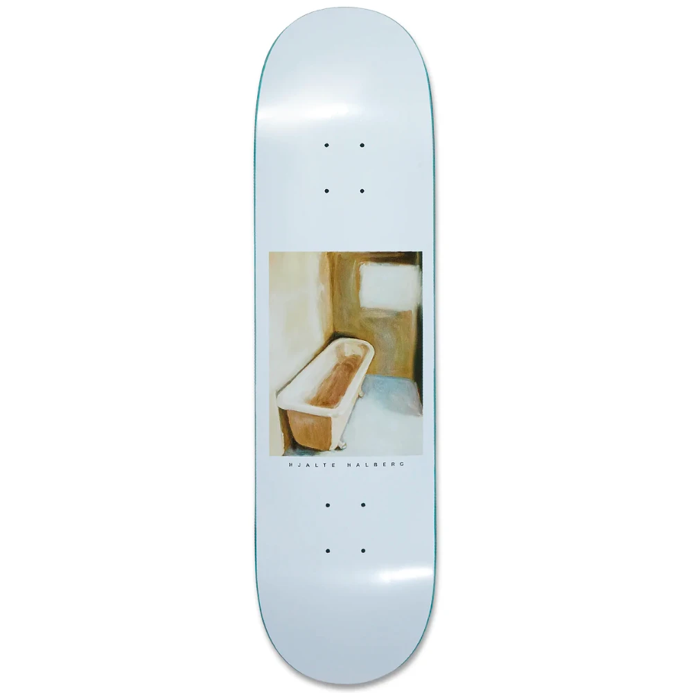 Polar Hjalte Halberg Bathtub White 8.25" Skateboard Deck 3 Polar Hjalte Halberg Bathtub White 8.25" Skateboard Deck