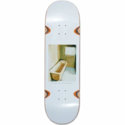 Polar Hjalte Halberg Bathtub White WW 9.0" Skateboard Deck