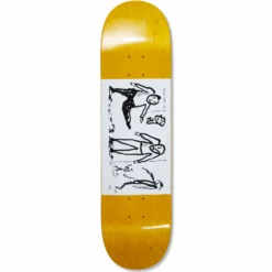 Polar Team Model The Proposal 9.0" Yellow Skateboard Deck