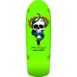 Powell Peralta Mike McGill Skull & Snake Reissue 10.0" Lime Skateboard Deck