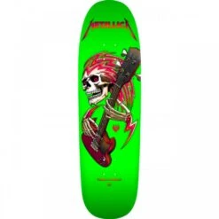 Powell Peralta Metallica Collab Flight Lime Green 9.26" Skateboard Deck