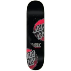 Wintersport -Wintersport santa cruz electric lava dot vx white 80 skateboard deck top