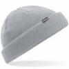 Hipster Beanie Light Grey -Wintersport stoked hipster beanie light grey